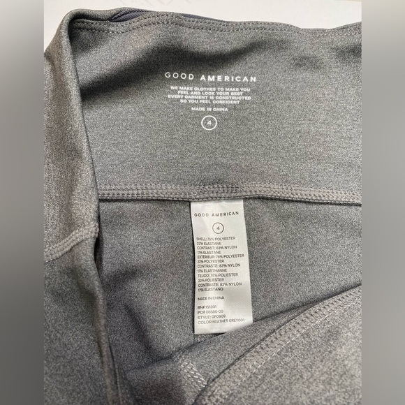 Good American luxury high rise workout leggings with pocket new with tags - Picture 5 of 9